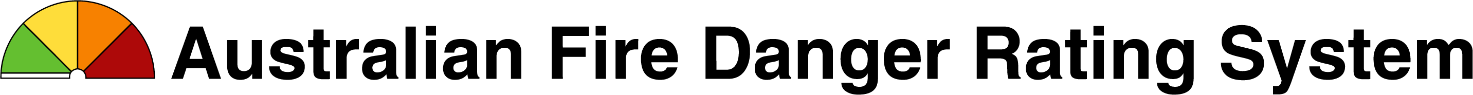 Australian Fire Danger Rating System (AFDRS)